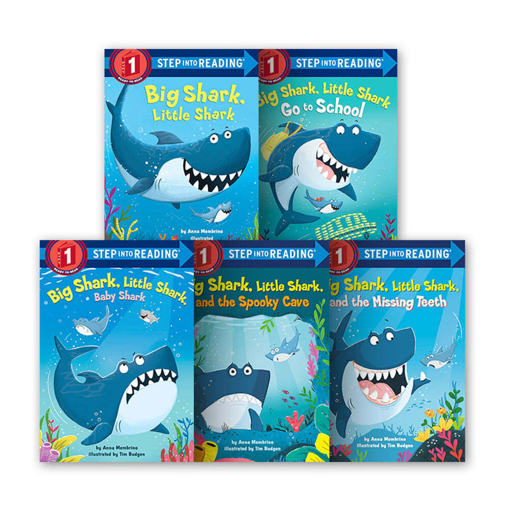 Step into Reading(Step1): Big Shark, Little Shark 5종 세트