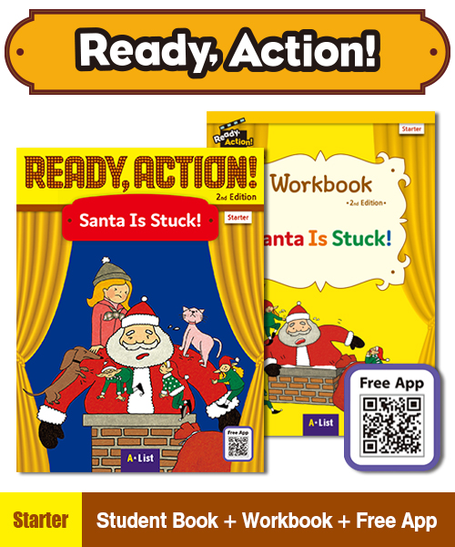 (NEW) Pack-Ready Action 2E Starter Santa Is Stuck!