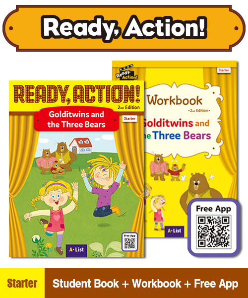 (NEW) Pack-Ready Action 2E Starter Golditwins and the Three Bears