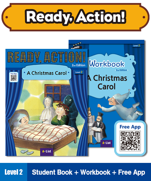 (NEW) Pack-Ready Action 2E 2 : A Christmas Carol