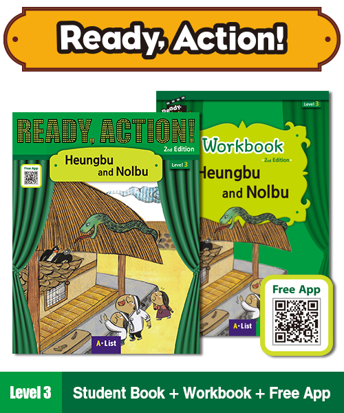 (NEW) Pack-Ready Action 2E 3: Heungbu and Nolbu
