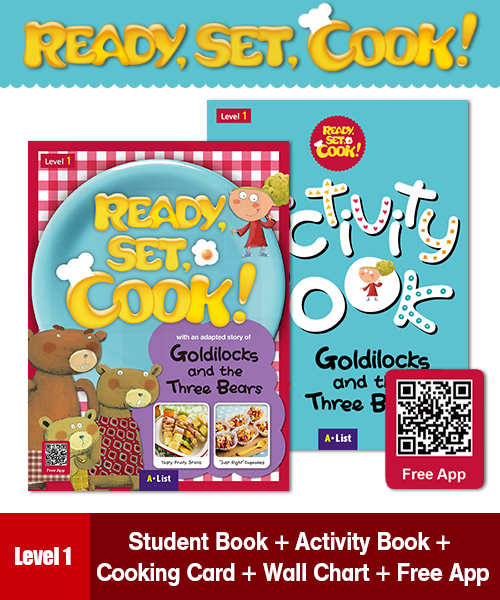 (NEW) Pack-Ready, Set, Cook! 1 : Goldilocks and the Three Bears