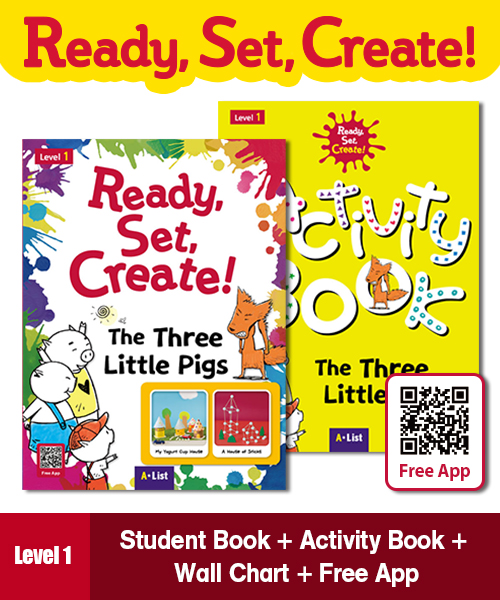 (NEW) Pack-Ready, Set, Create! 1 : The Three Little Pigs