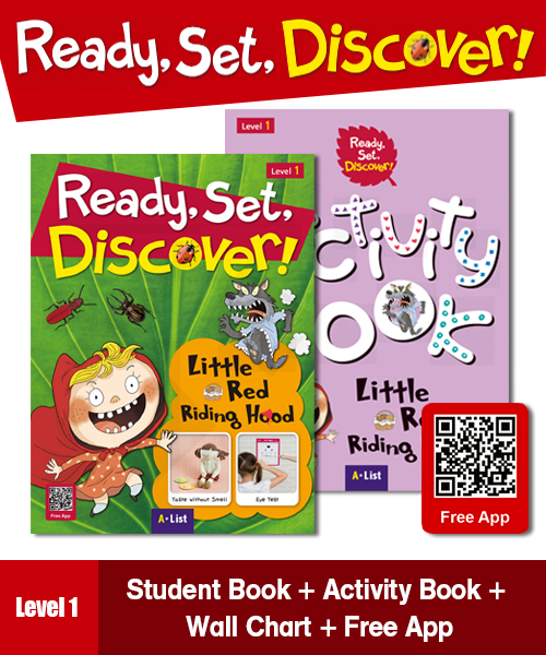 (NEW) Pack-Ready, Set, Discover! 1: Little Red Riding Hood