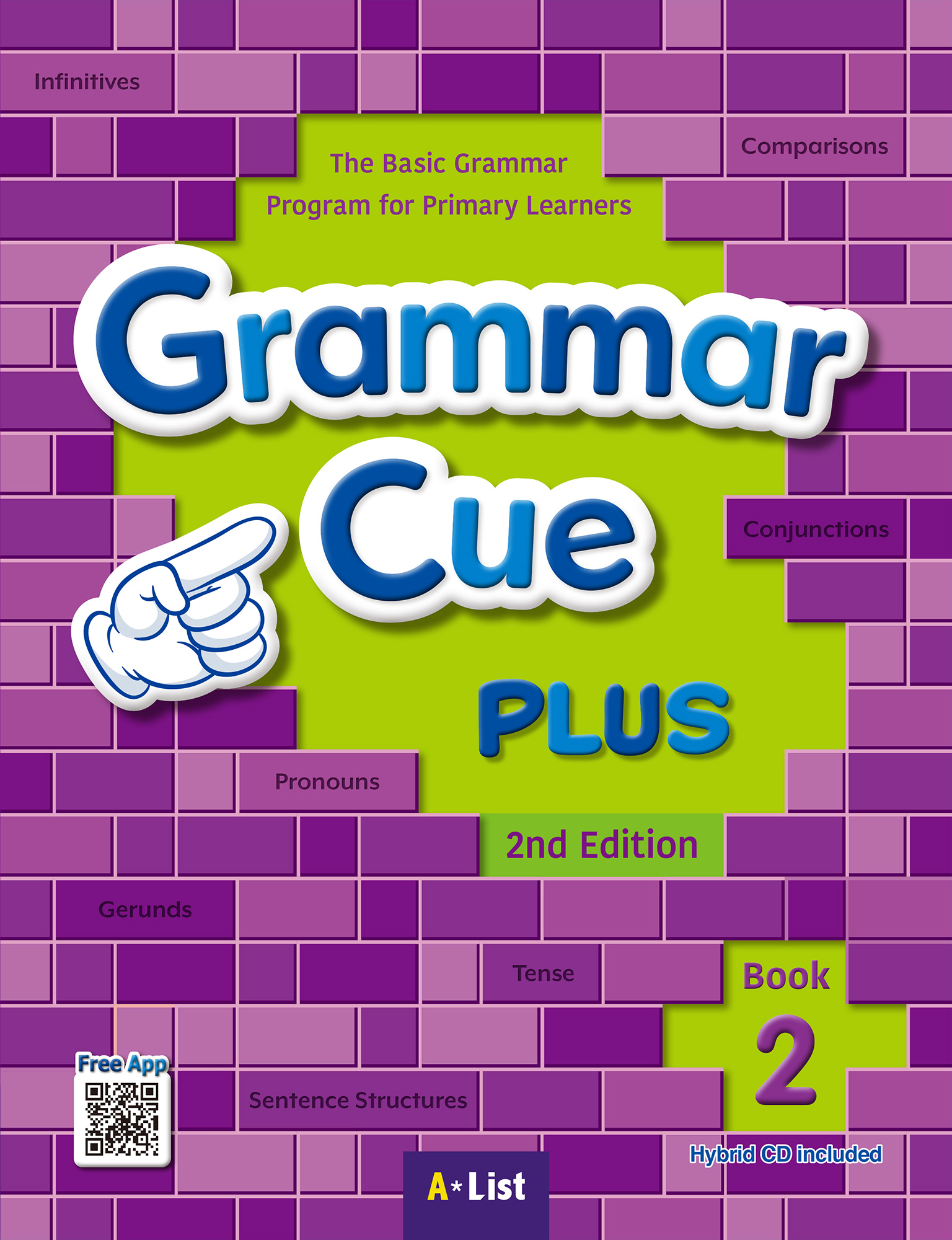 (NEW-2023) Grammar Cue Plus 2E 2 SB with App + WB