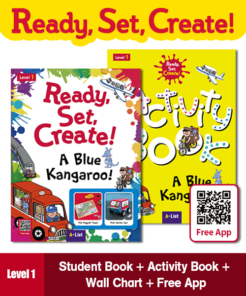 (NEW-2023) Pack-Ready, Set, Create! 1: A Blue Kangaroo! W.craft