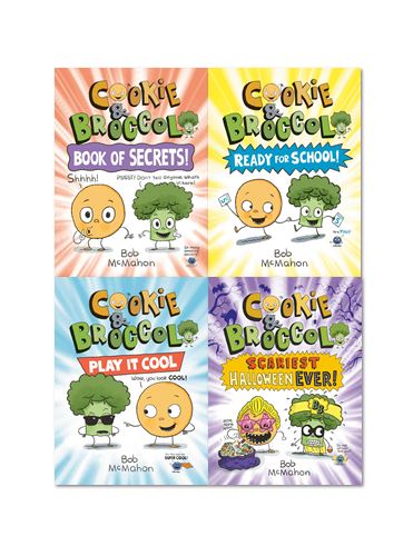 Cookie & Broccoli 그래픽노블 4종 (Paperback)	