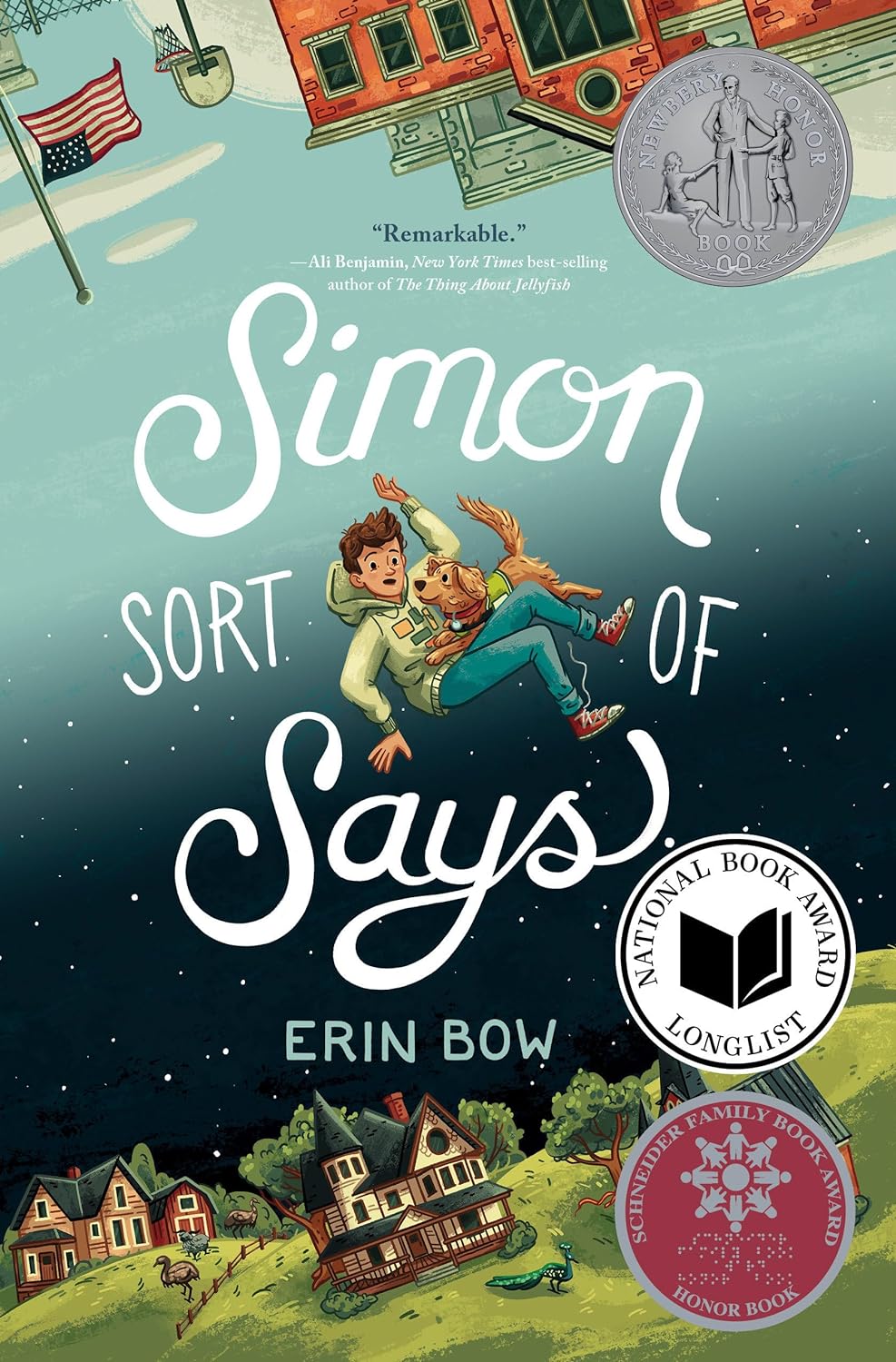 Newbery:Simon Sort of Says (P)