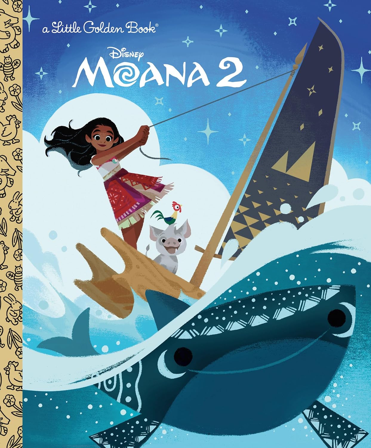 Disney Moana 2 Little Golden Book (H)