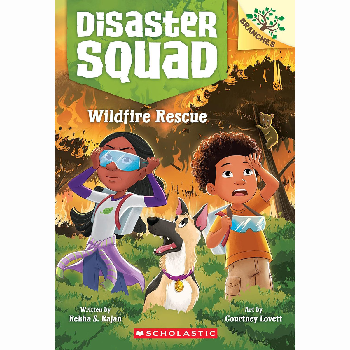 Disaster Squad #1:Wildfire Rescue (A Branches Book)