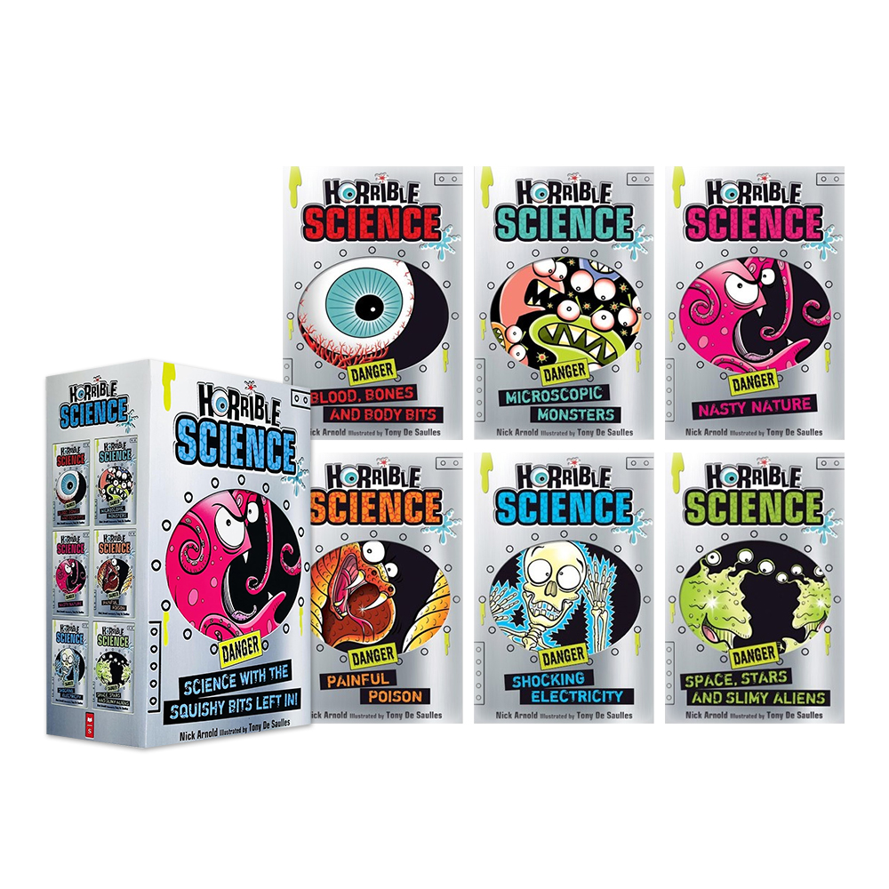 Horrible Science 6 book set (P)(영국판)
