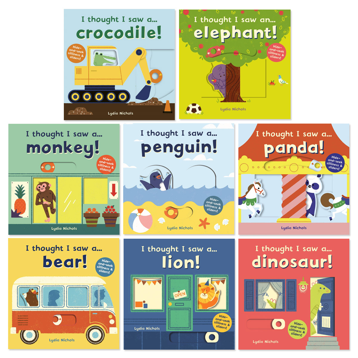 I thought I saw a 8종 세트 (Board Book)