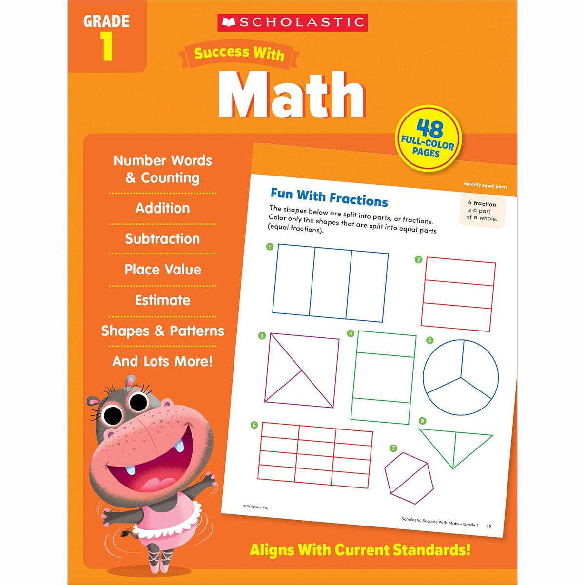 Success With Math Grade 1 Workbook