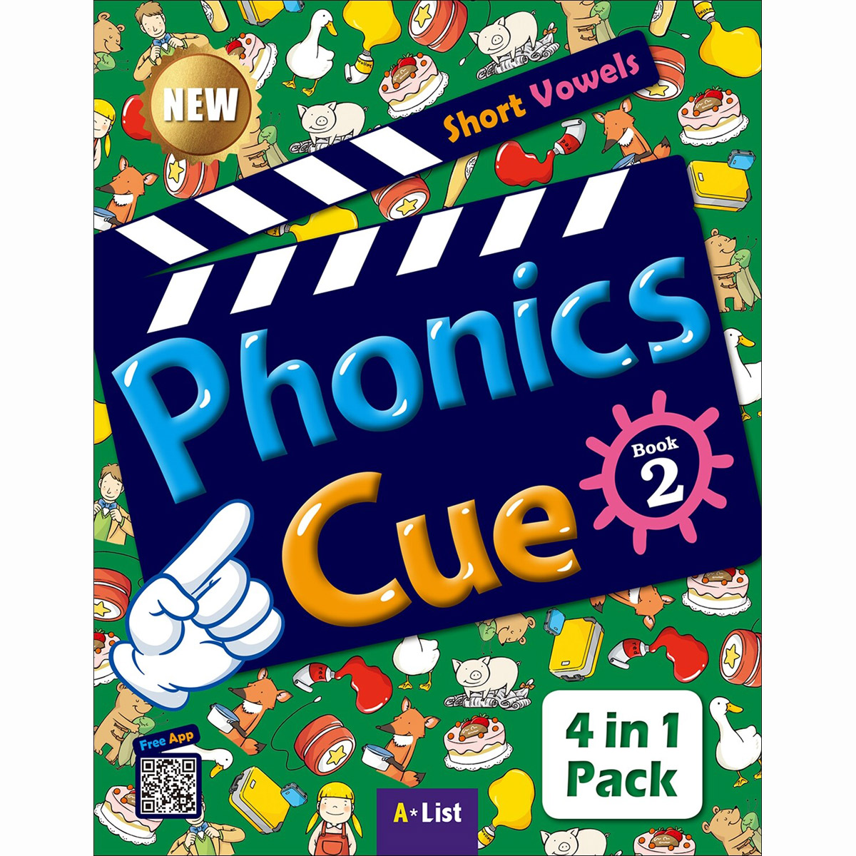 Phonics Cue 2 (4 in 1 Pack)