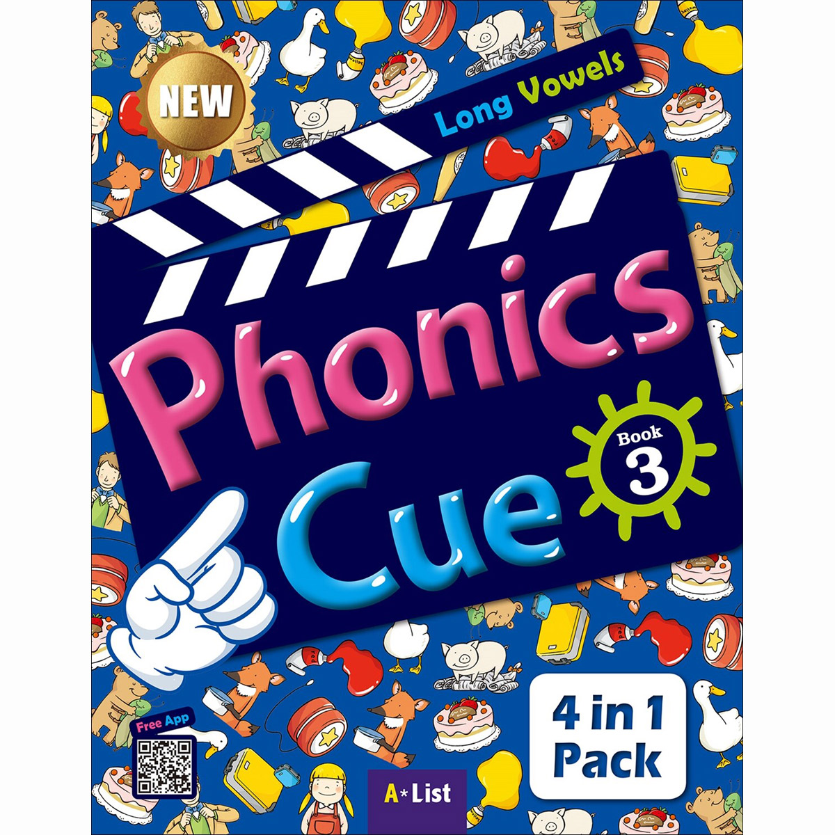 Phonics Cue 3 (4 in 1 Pack)