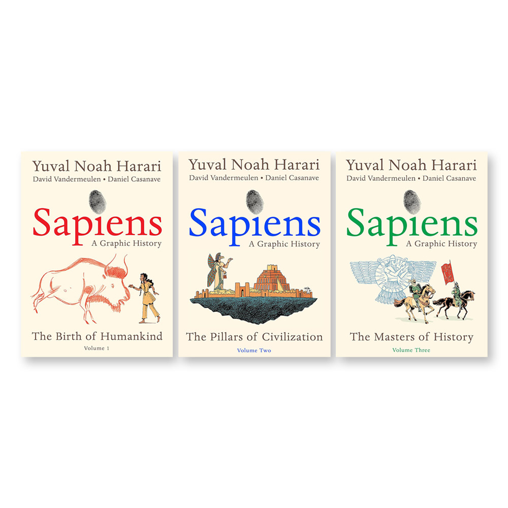 Sapiens A Graphic History (Volume 1~3)