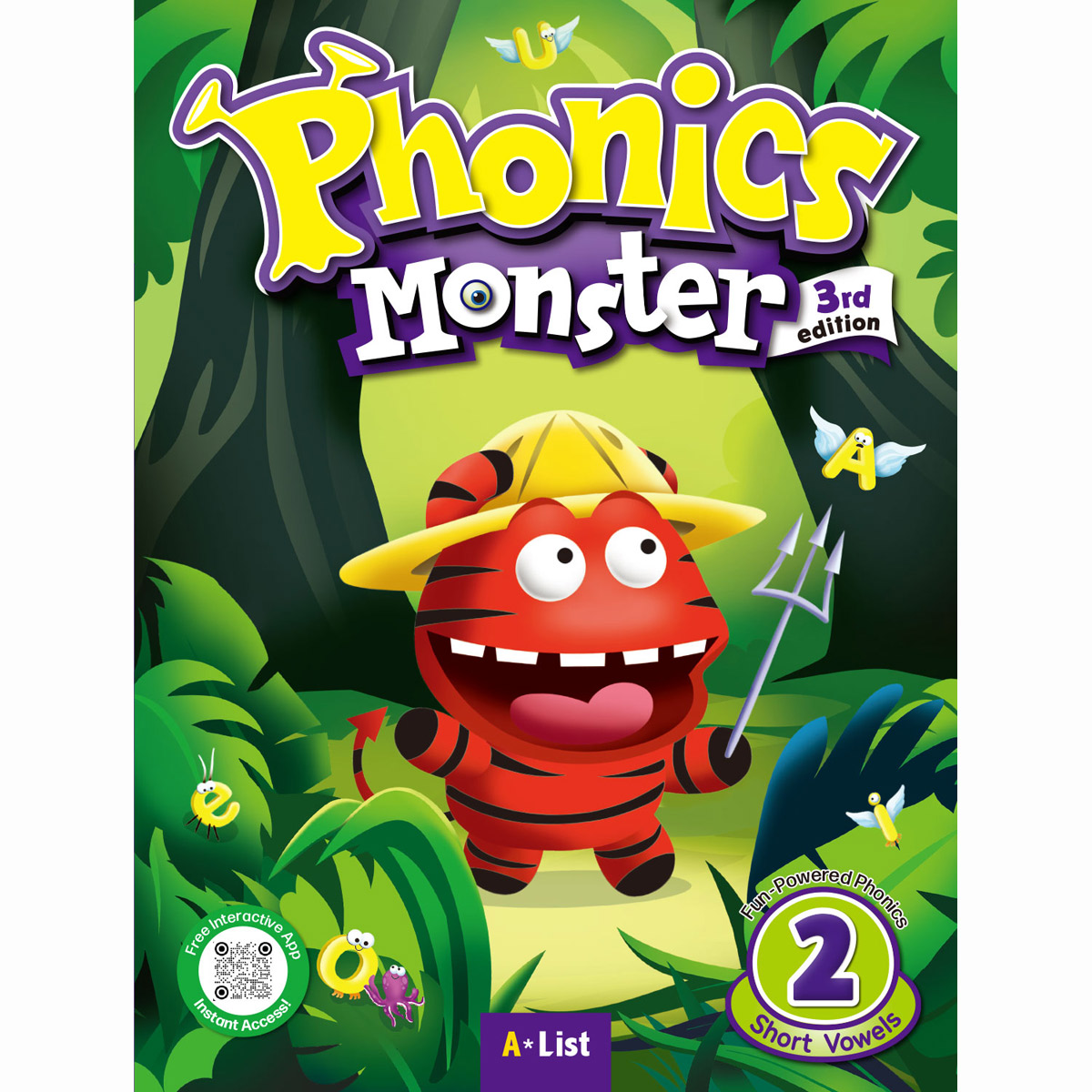 Phonics Monster Student Book 2 (3rd) (with APP)