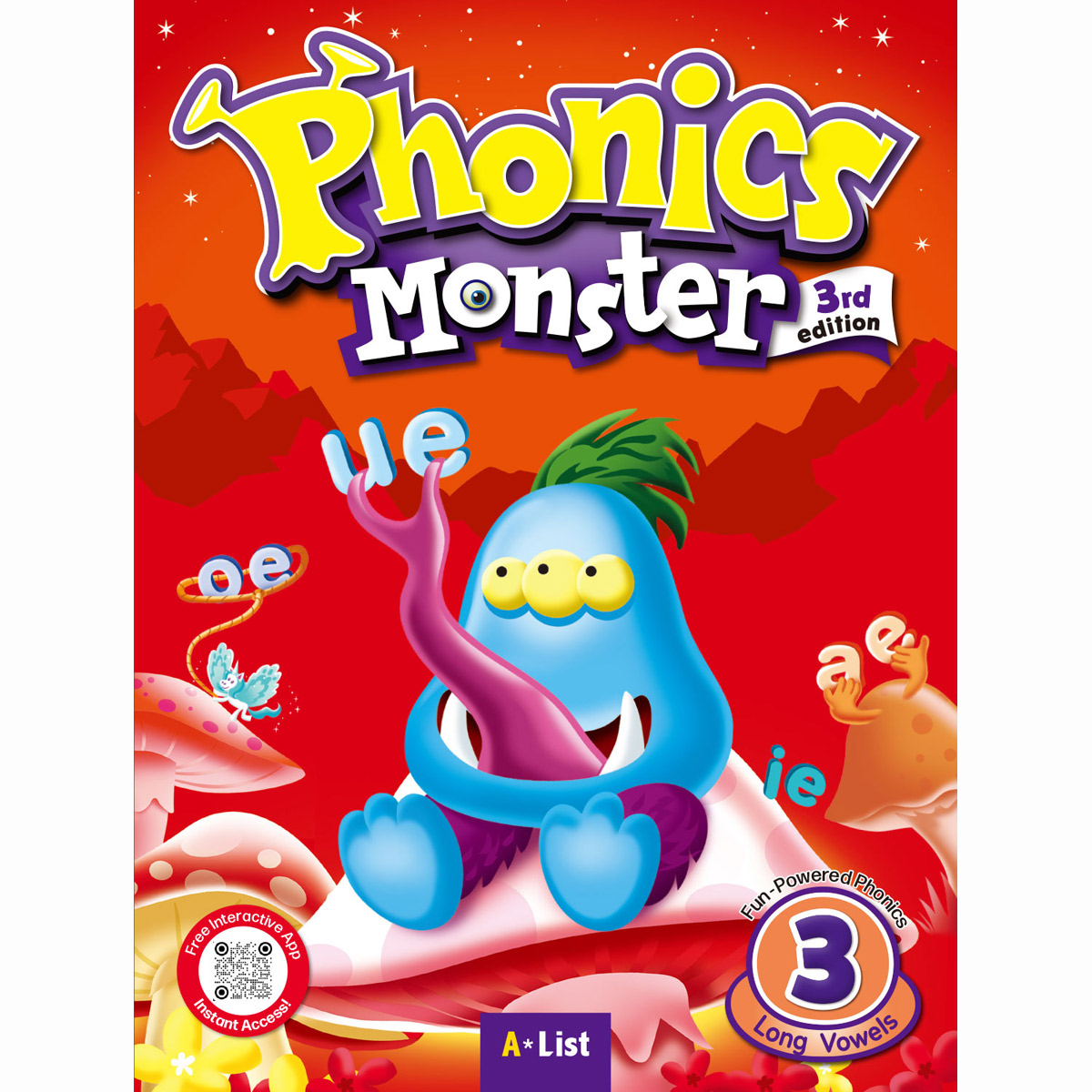 Phonics Monster Student Book 3 (3rd) (with APP)