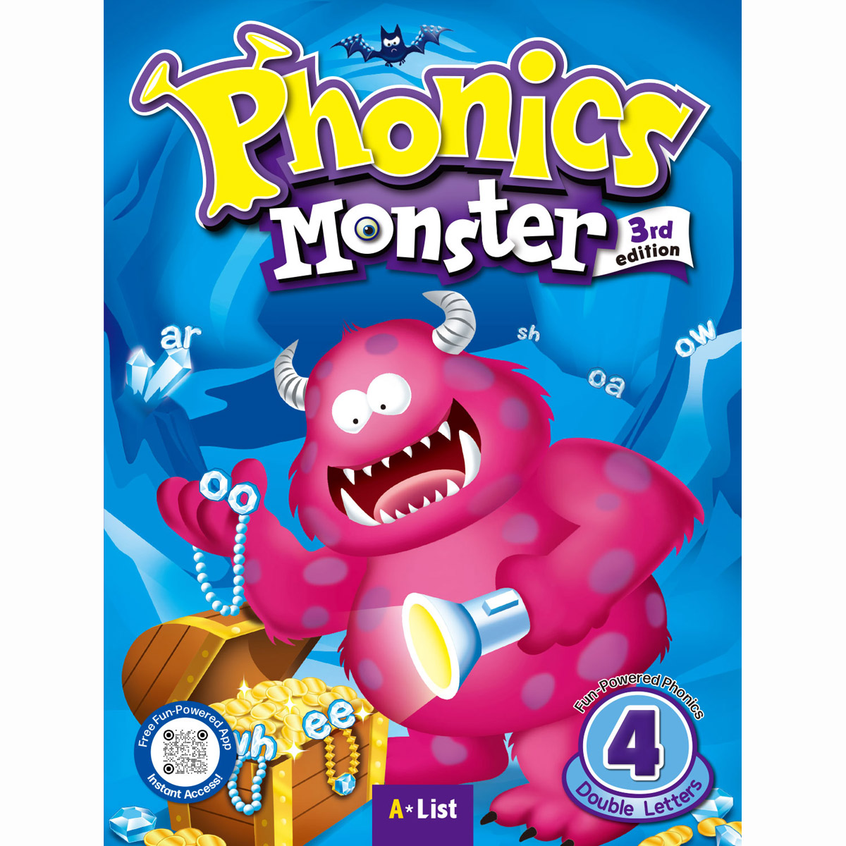 Phonics Monster Student Book 4 (3rd) (with APP)