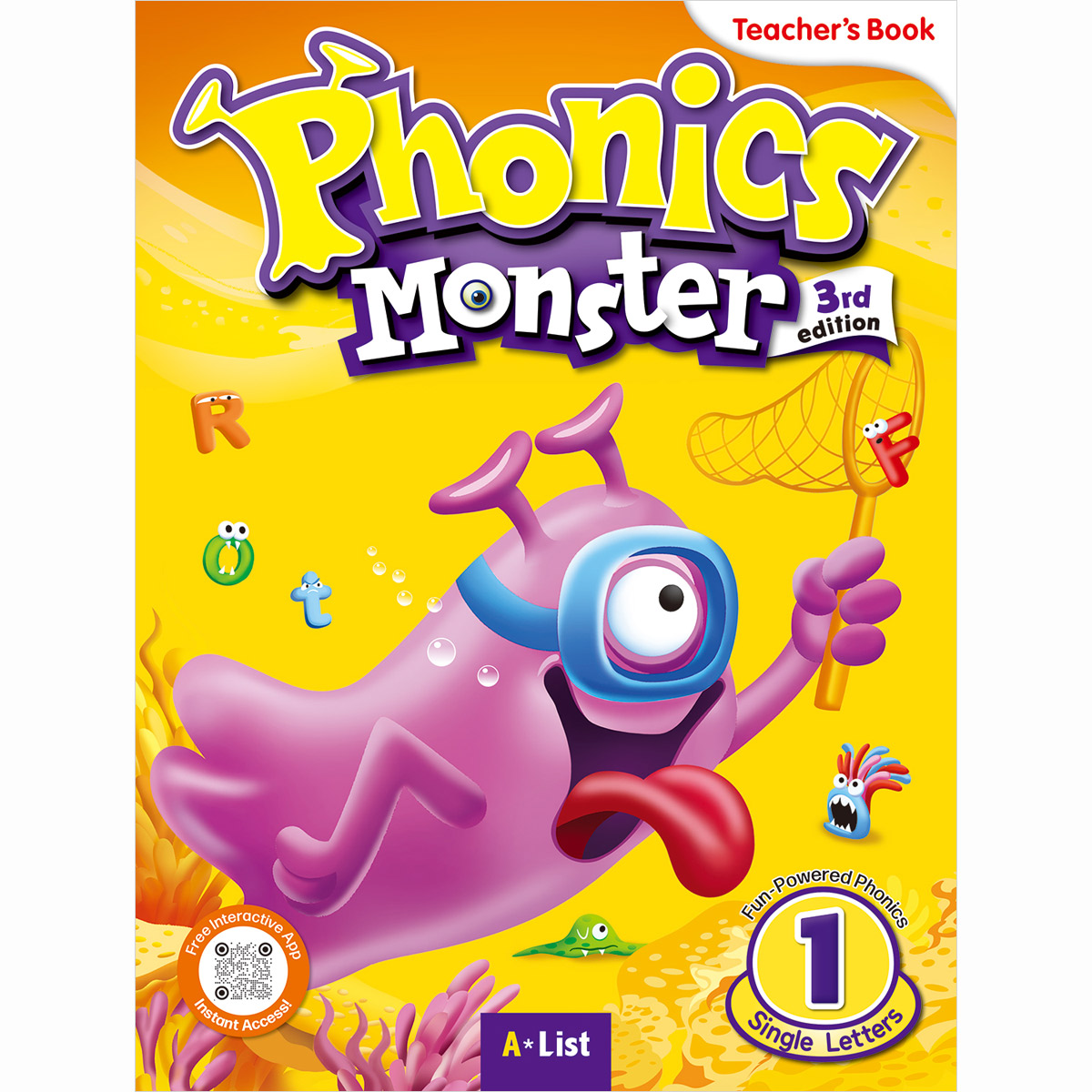 Phonics Monster Teacher's Book 1 (3rd) (with APP)