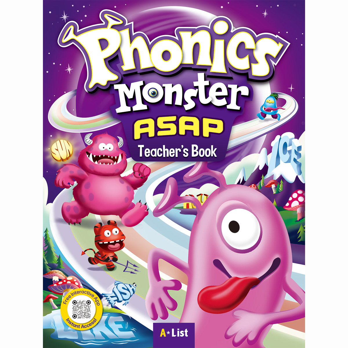 Phonics Monster ASAP Teacher's Book (with APP)