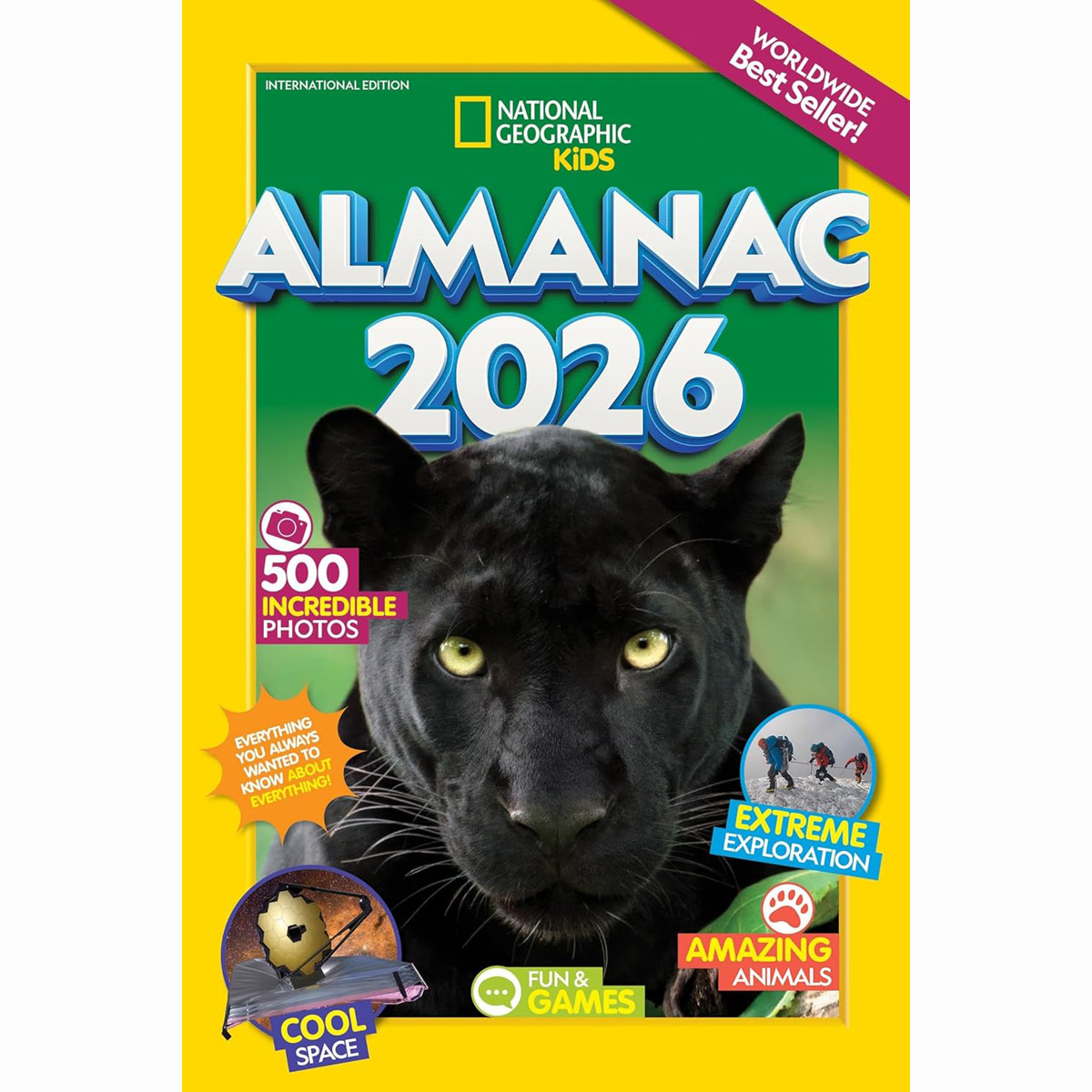 National Geographic Kids Almanac 2026 (International Edition)