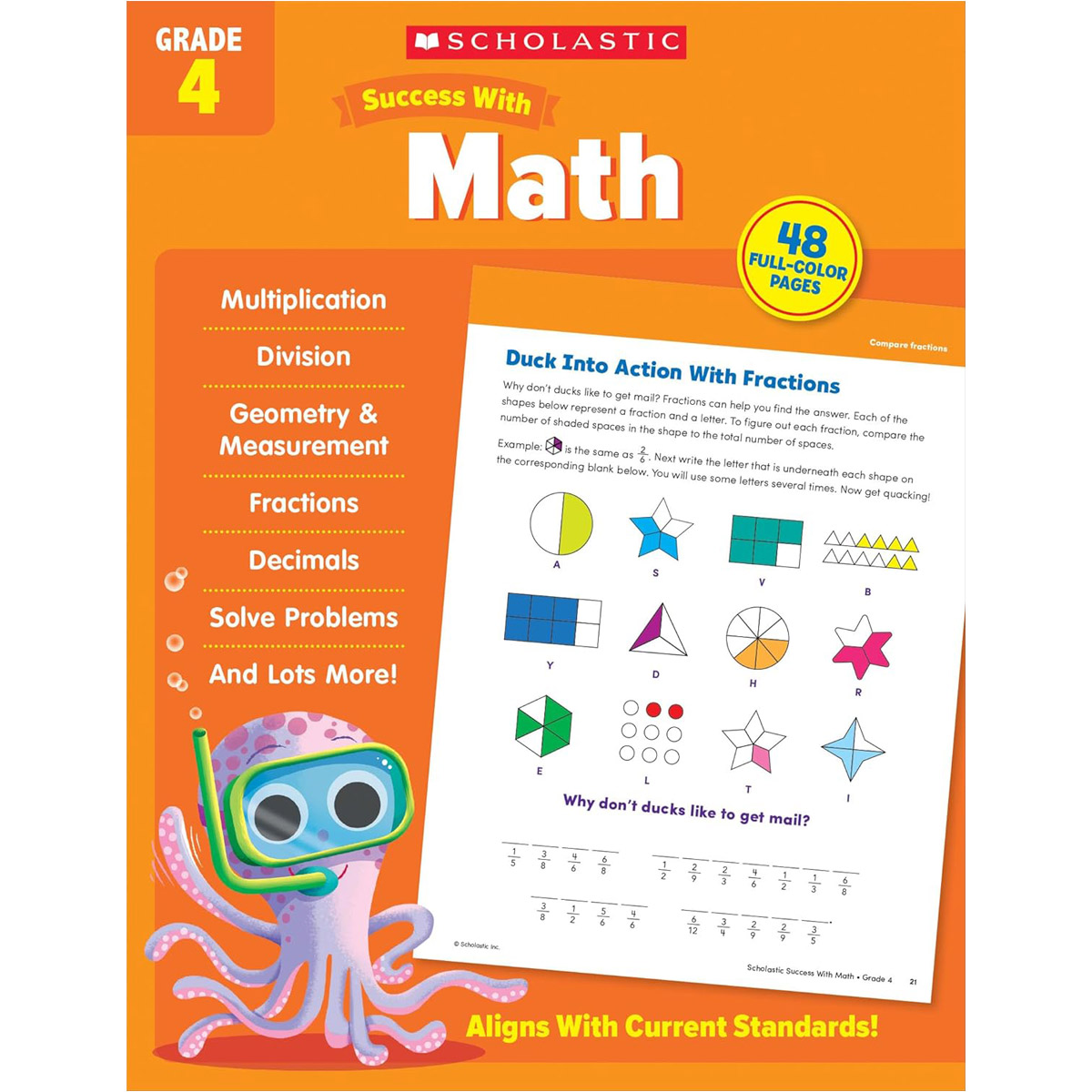 Success With Math Grade 4 WorkBook (New)
