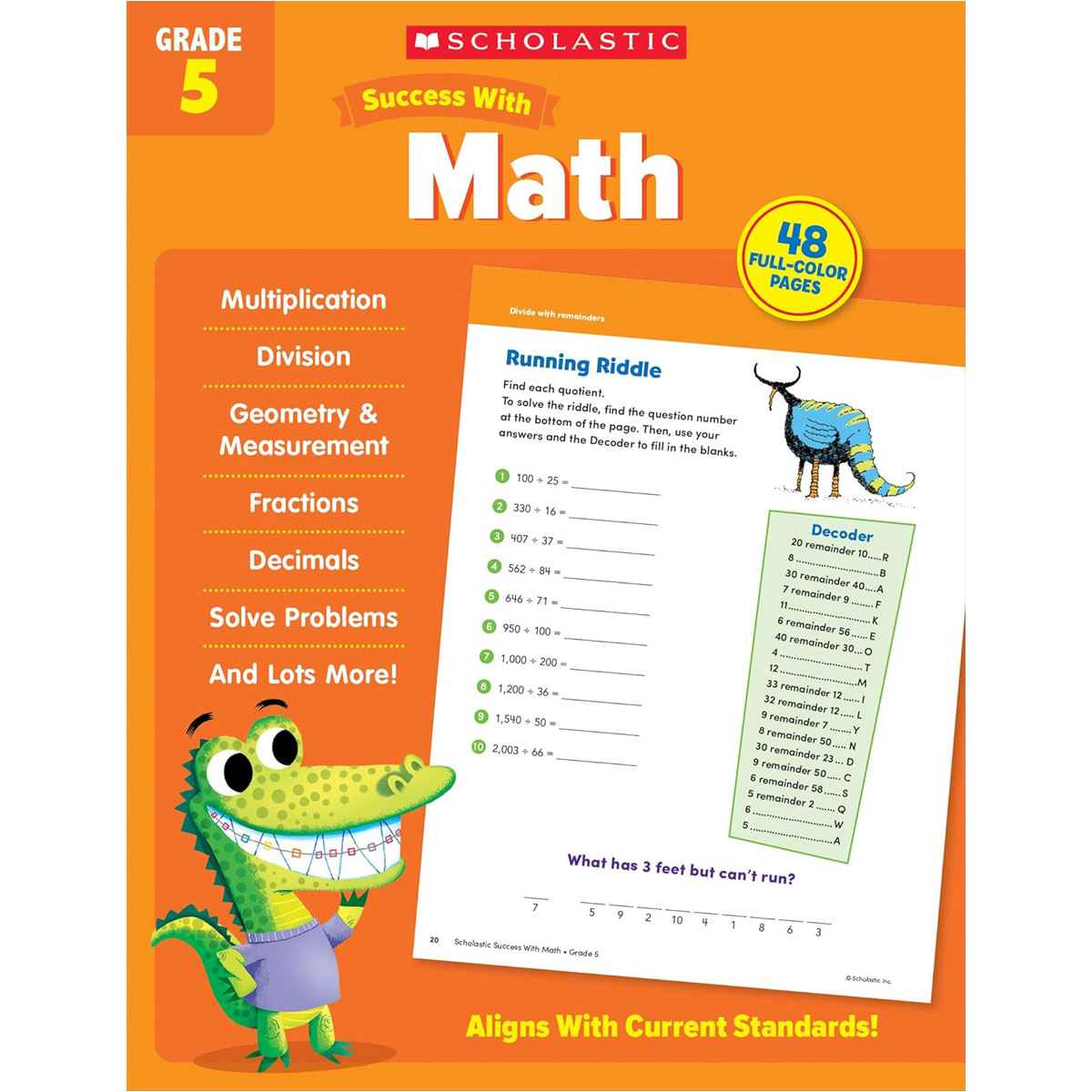 Success With Math Grade 5 WorkBook (New)