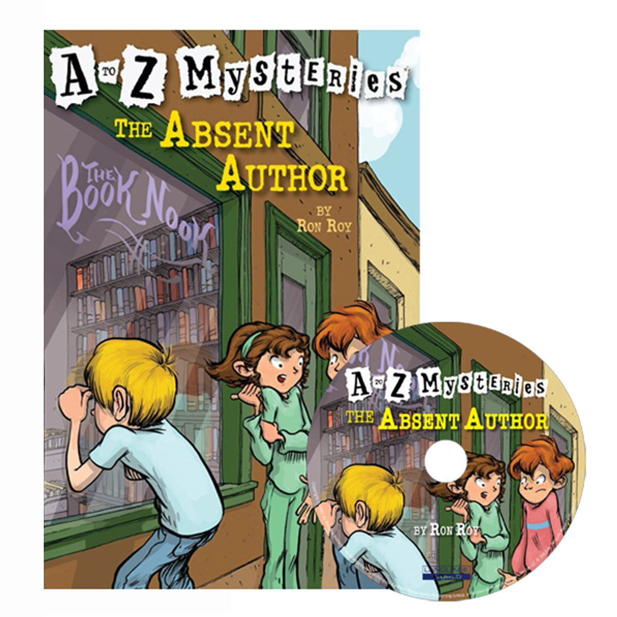 A To Z Mysteries #A The Absent Author (Book+Audio CD)