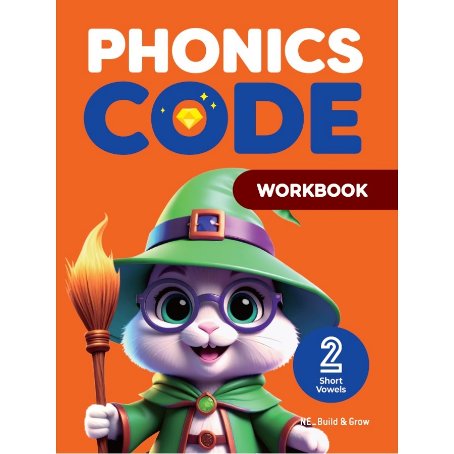 Phonics Code 2 Workbook: Short Vowels