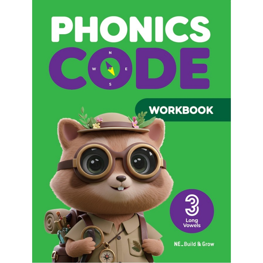 Phonics Code 3 Workbook: Long Vowels