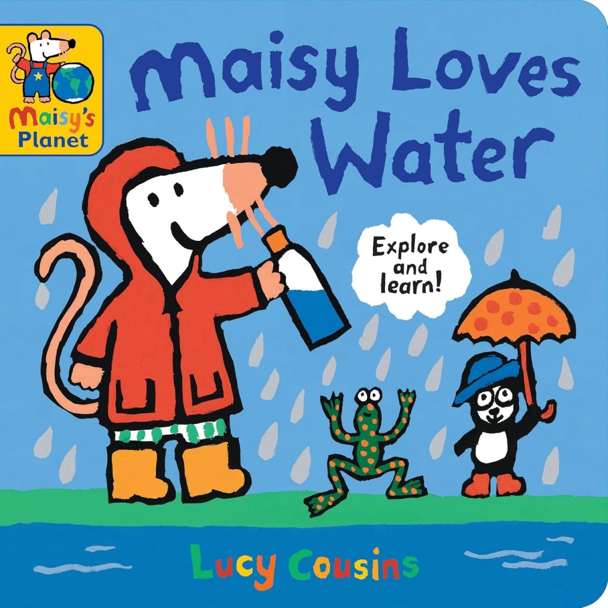 Maisy's Planet Book: Maisy Loves Water (Boardbook)