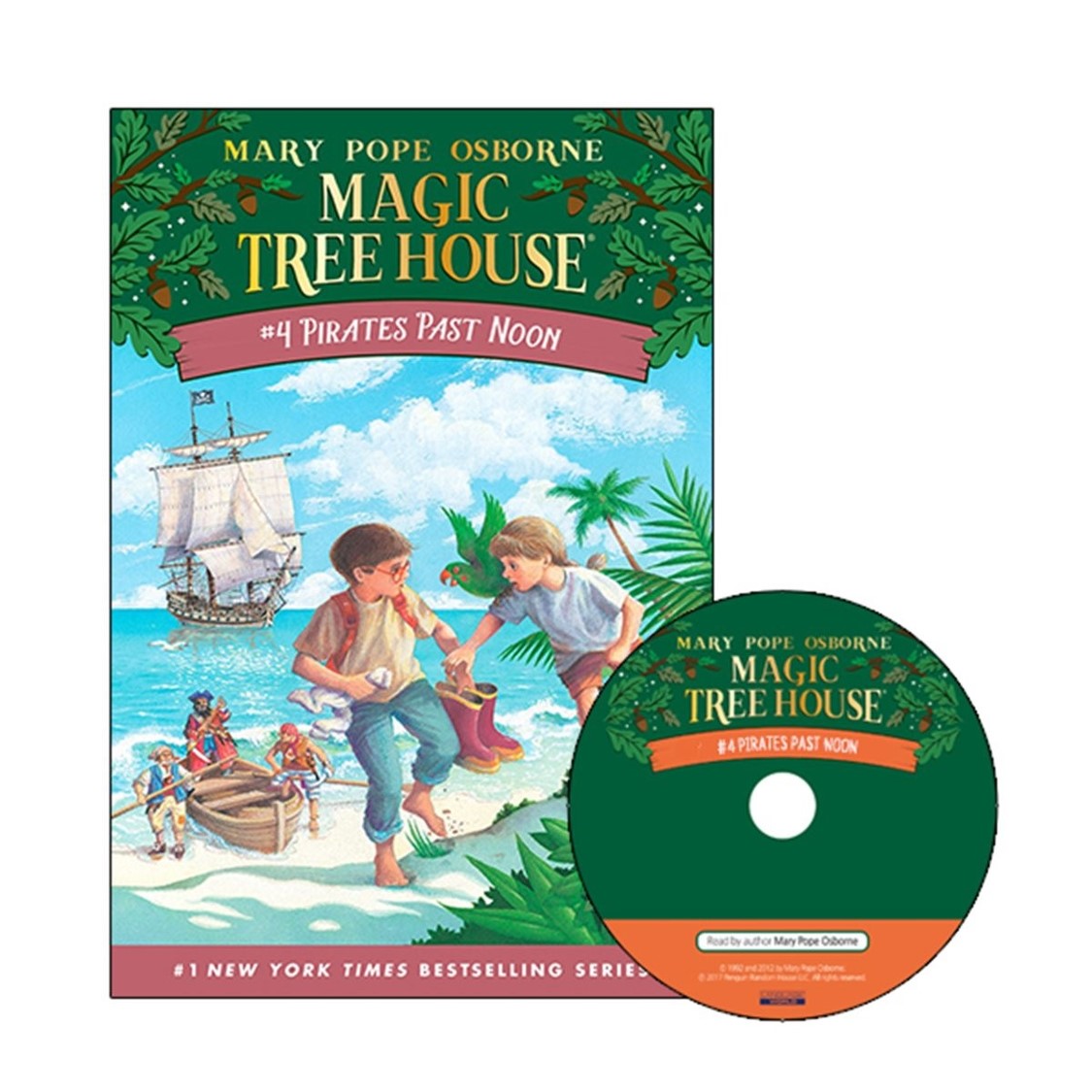 Magic Tree House #4 Pirates Past Noon (Paperback+Audio CD)
