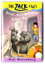 The Zack Files #1 Great-Grandpa's In The Litter Box (Book+Audio CD)